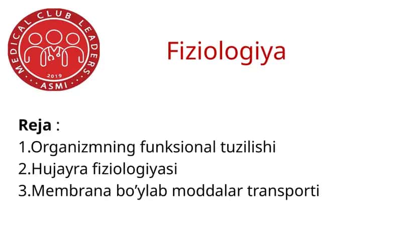 Fiziologiya