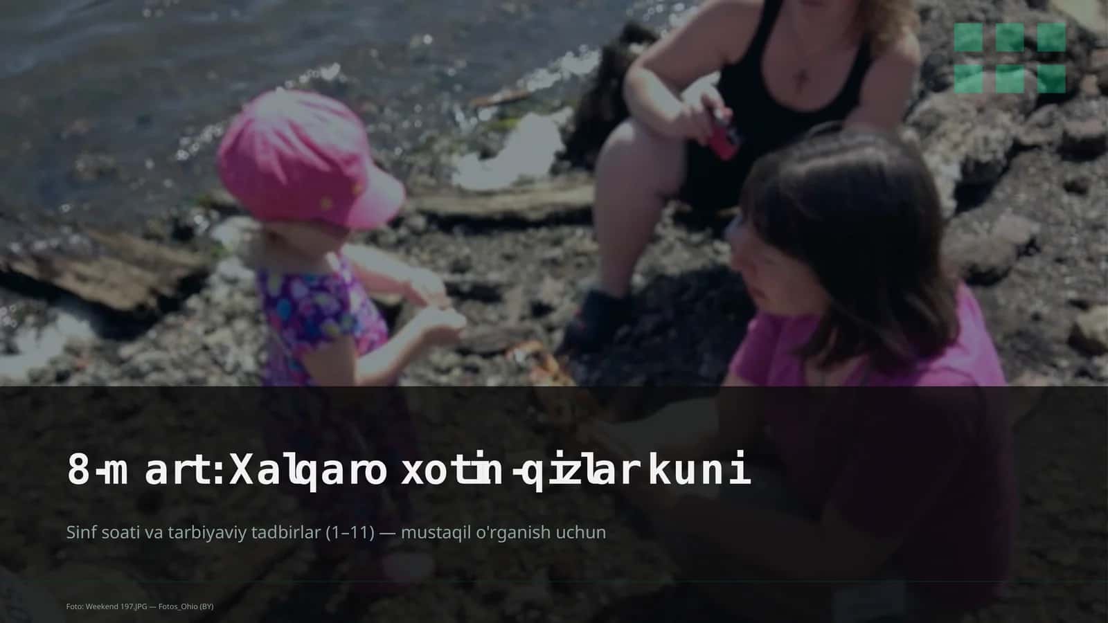 Sinf soati va tarbiyaviy tadbirlar (1–11)