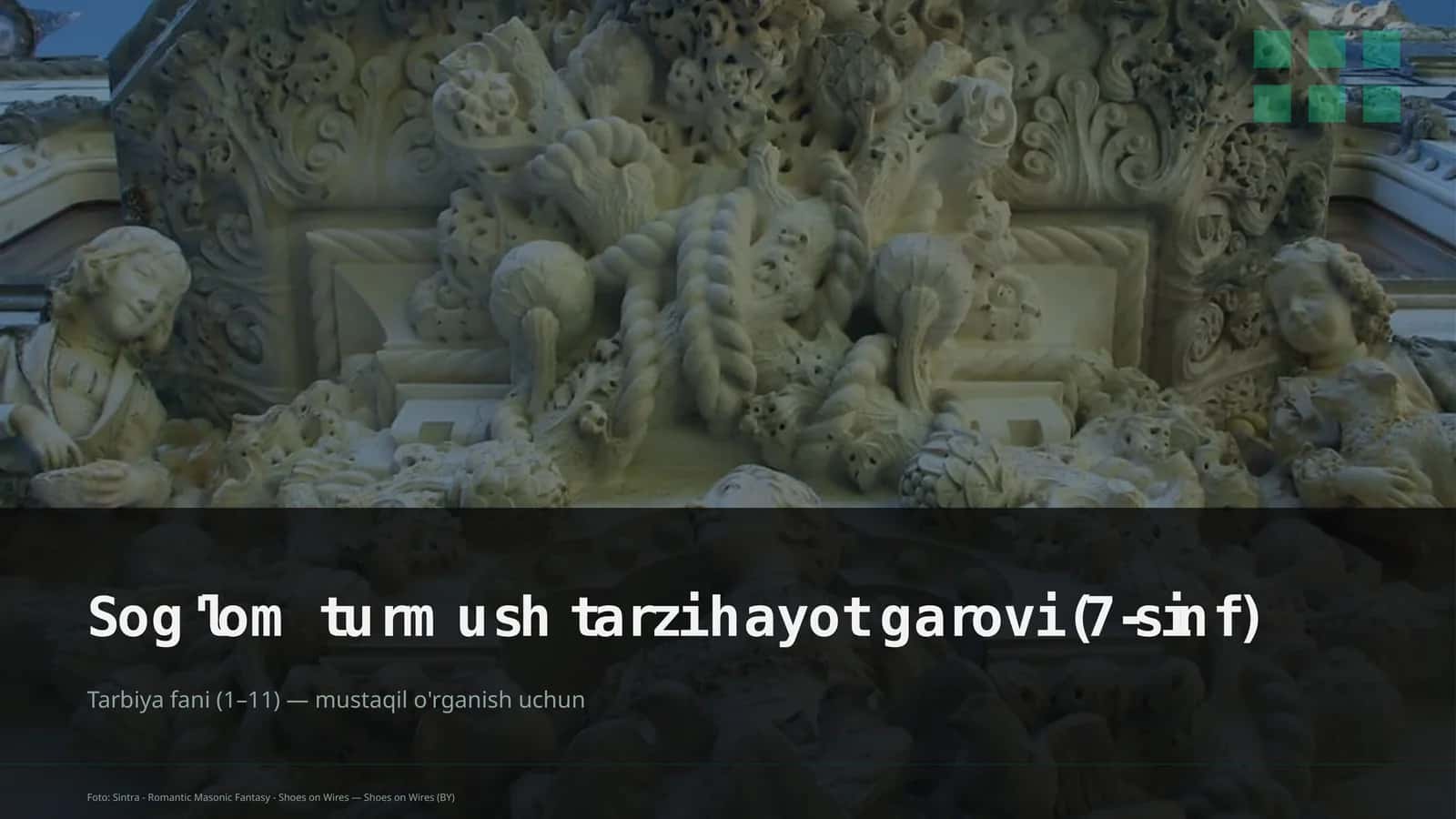 Sog'lom turmush tarzi hayot garovi (7-sinf)