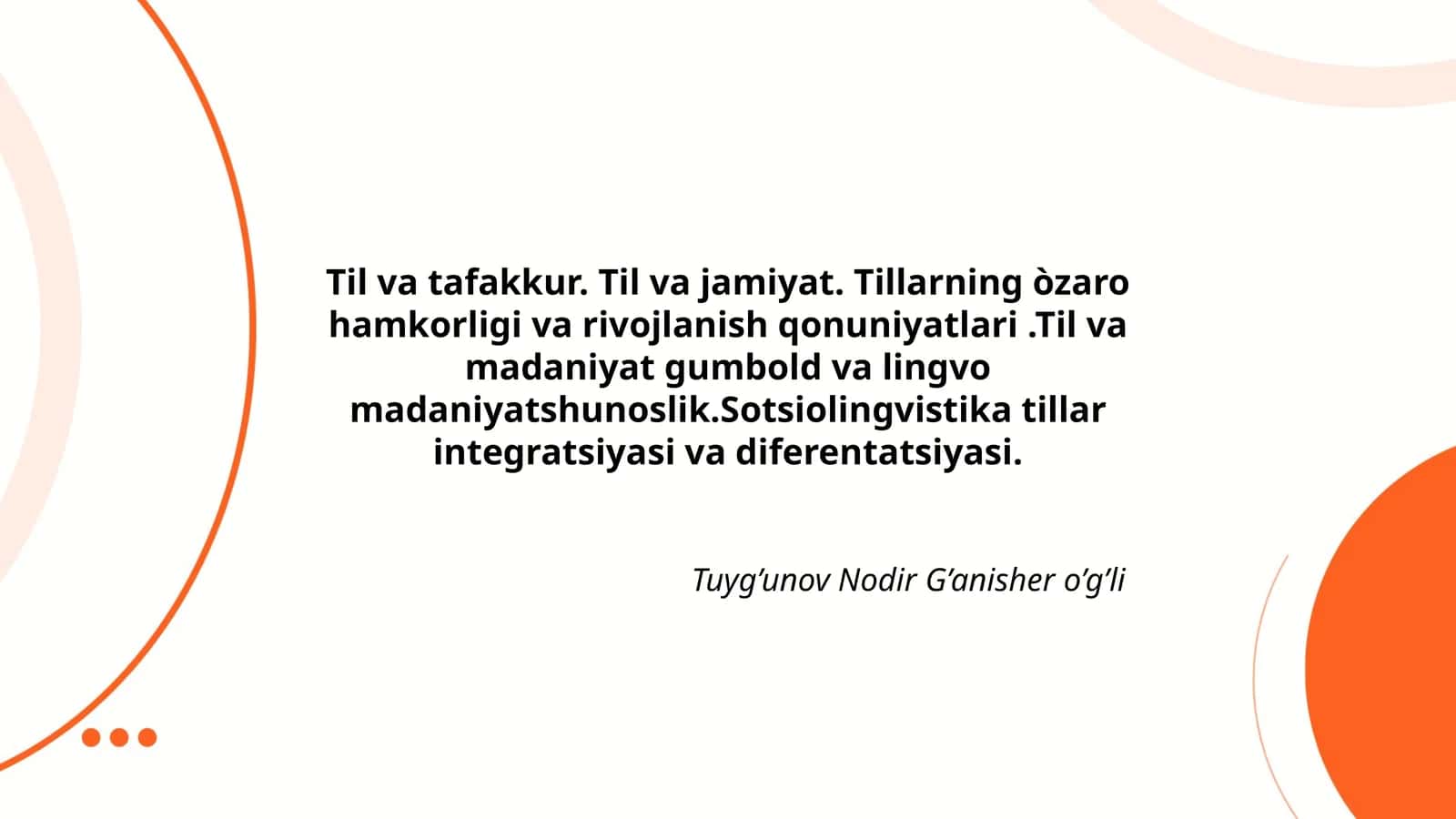 Til va tafakkur