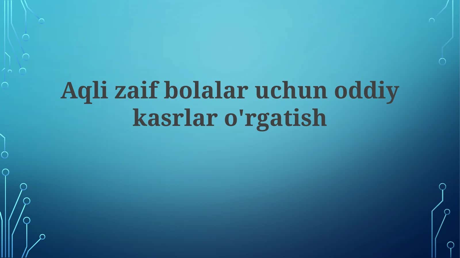 Oddiy kasrlarni tushuntirish usullari