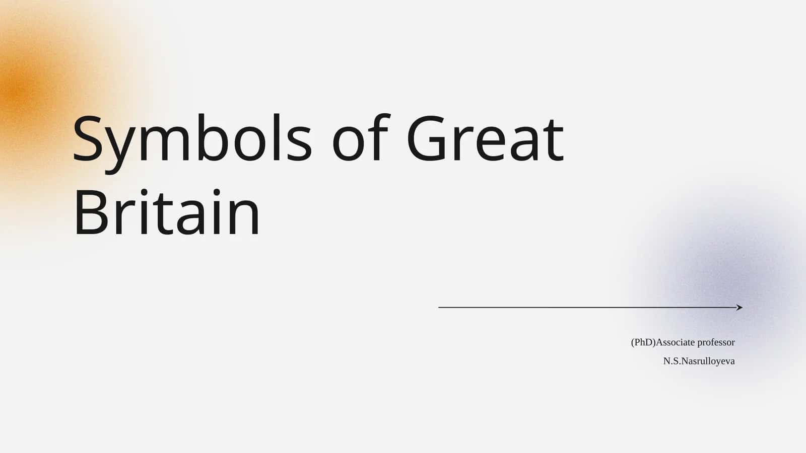 Symbols of Great Britain