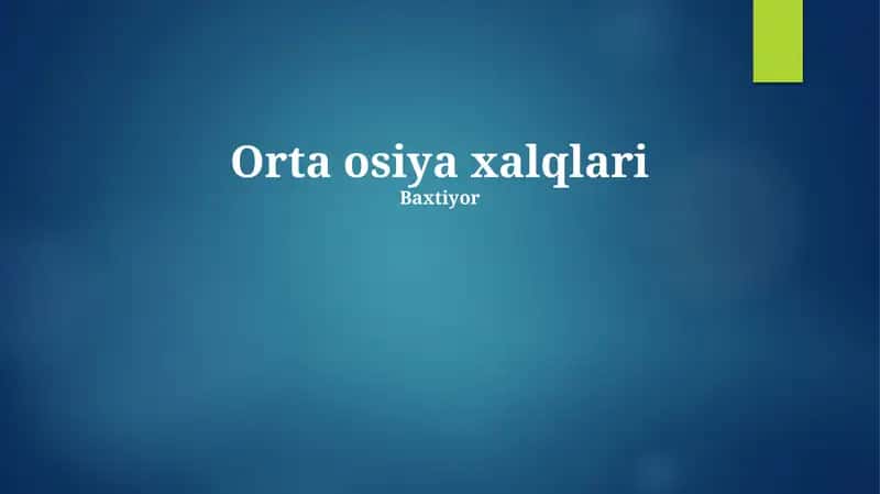 Baxtiyor