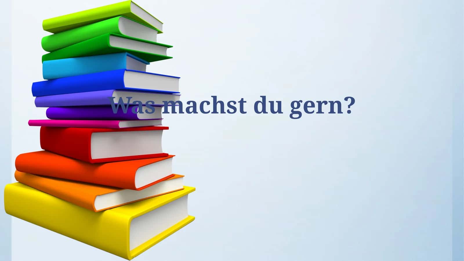 Was machst dugern?