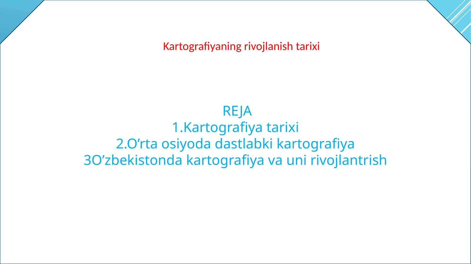 Kartografiya tuzilmasi