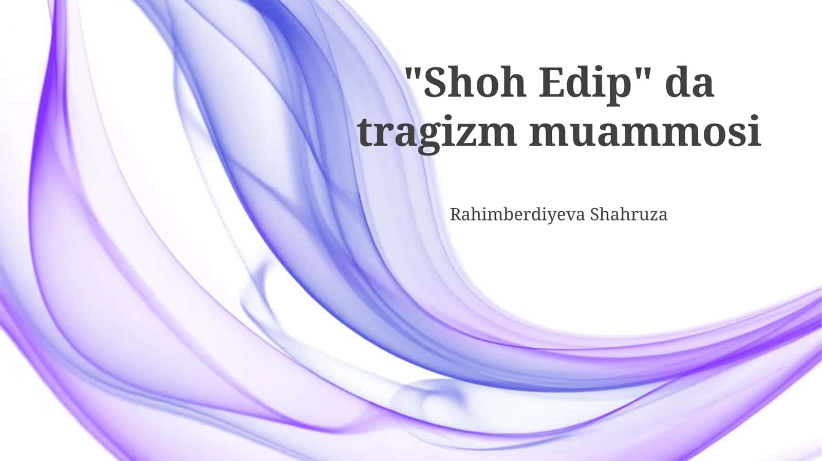 Shoh Edip
