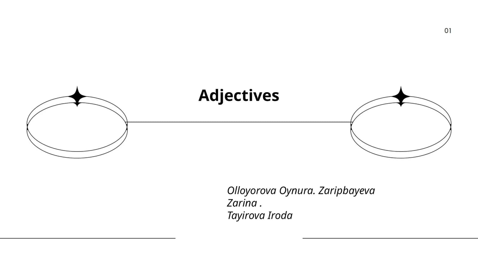 Adjectives