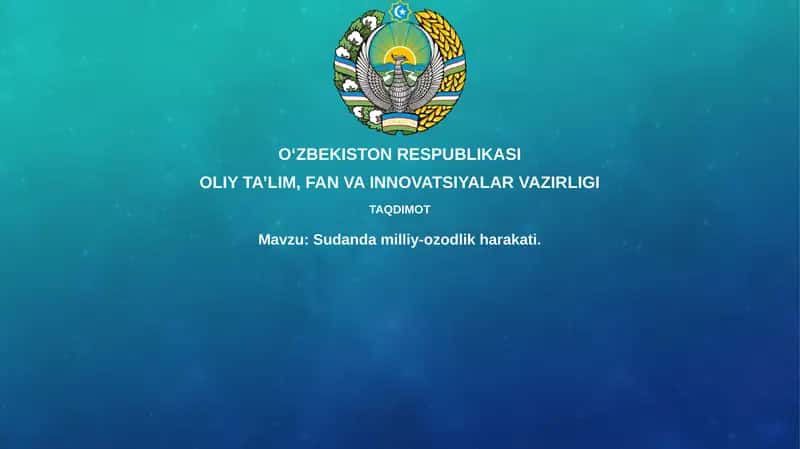 Sudan milliy ozodlik harakati