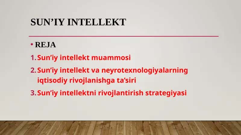 Sun’iy intellekt