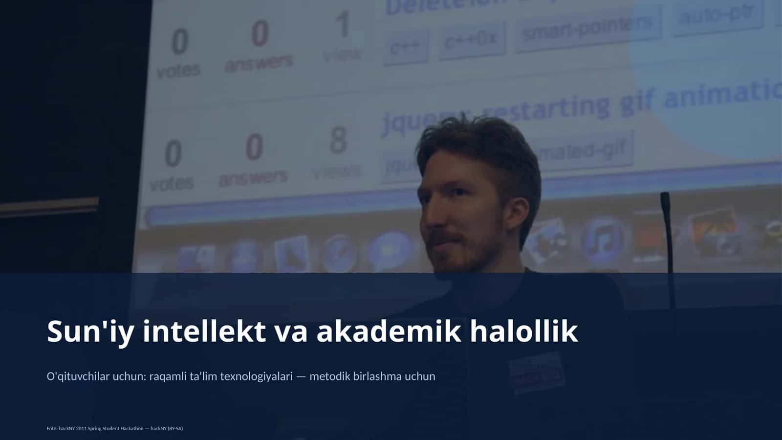 Sun'iy intellekt va akademik halollik