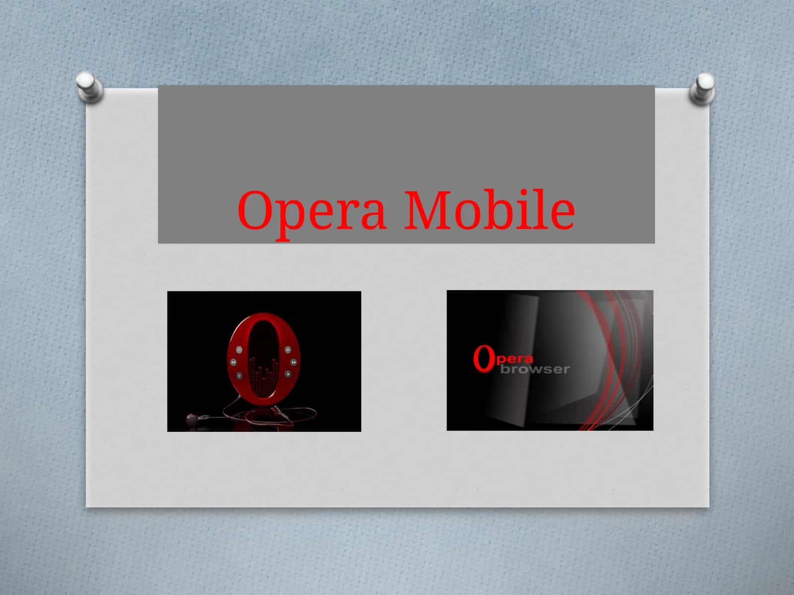 Opera Mobile
