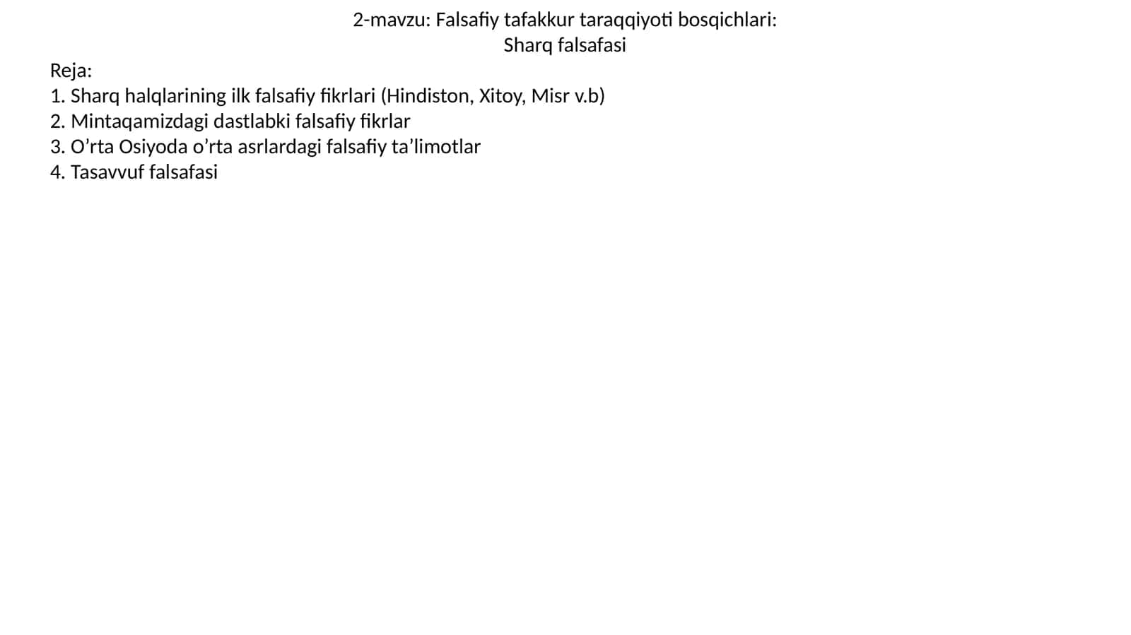Sharqfalsafasi