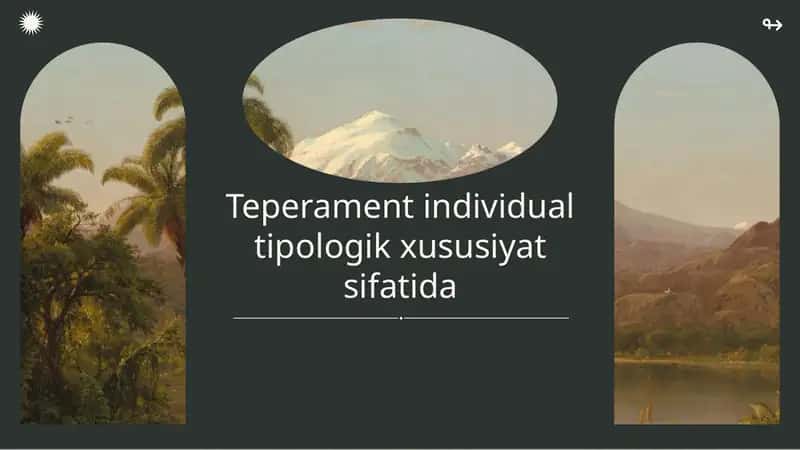 Temperament individual tipologik xususiyat sifatida