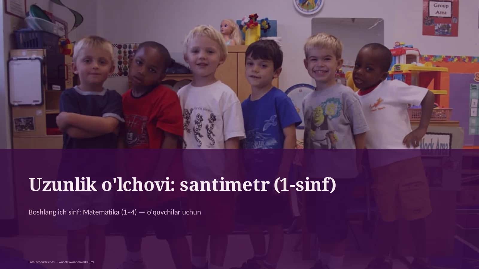 Uzunlik o'lchovi: Matematika (1–4) — o'quvchilar uchun