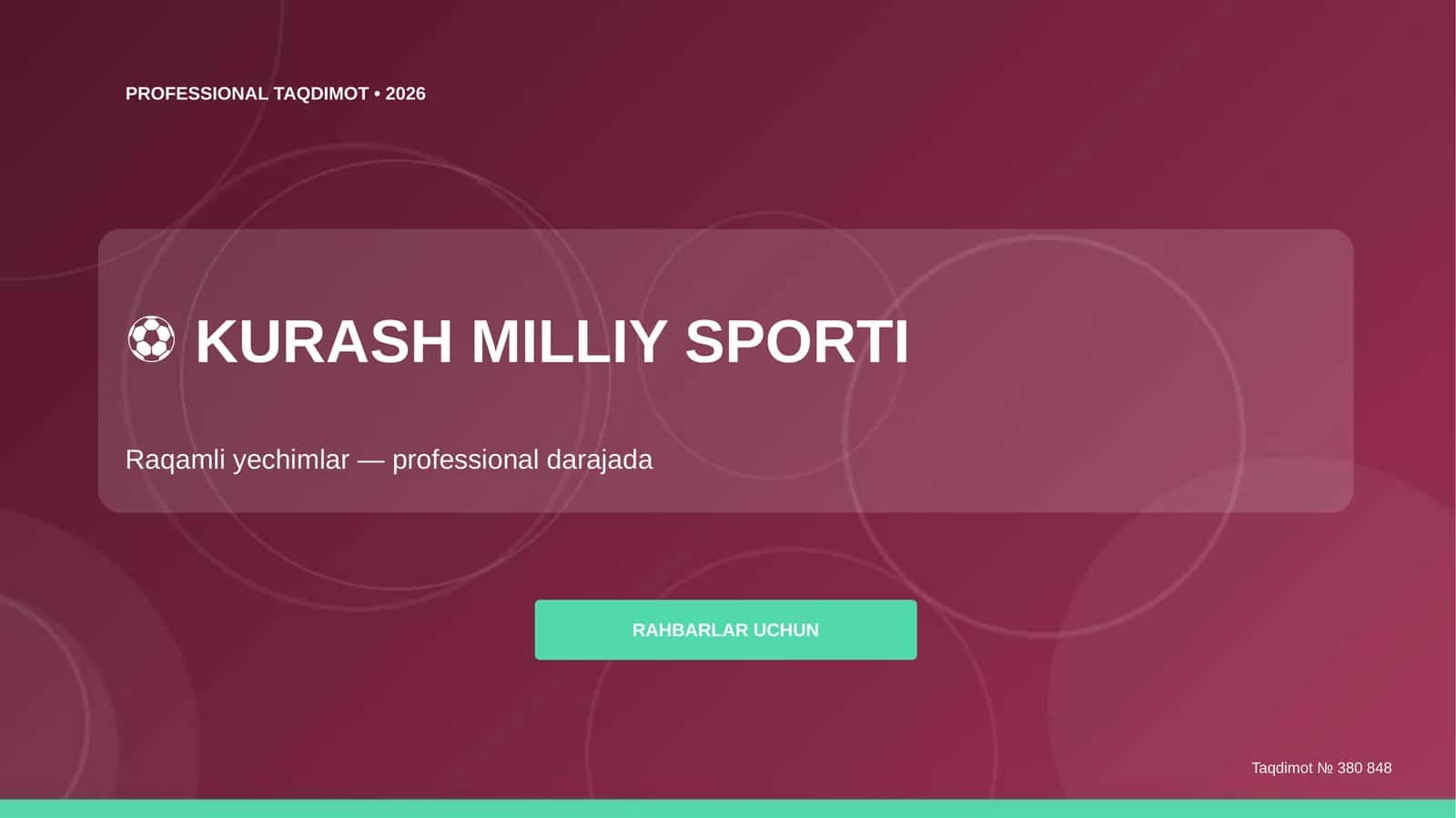 KURASH MILLIY SPORTI