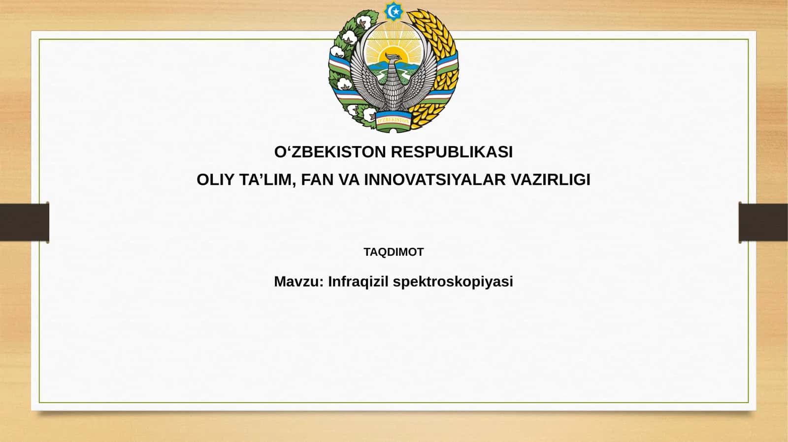 Infraqizilspektroskopiyasi