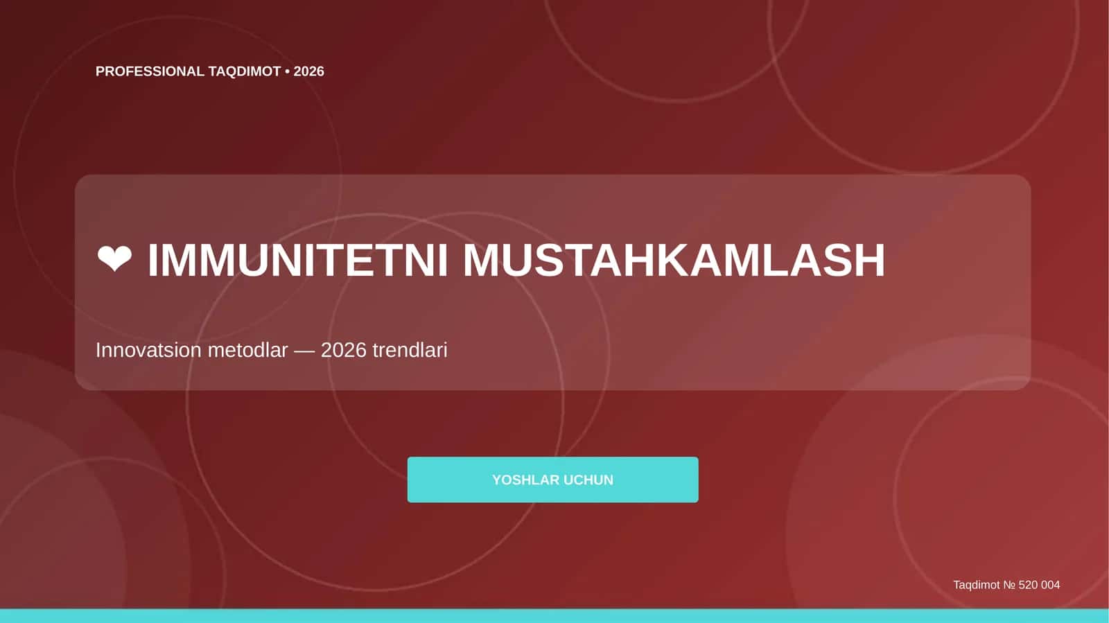Innovatsion metodlar — 2026 trendlari