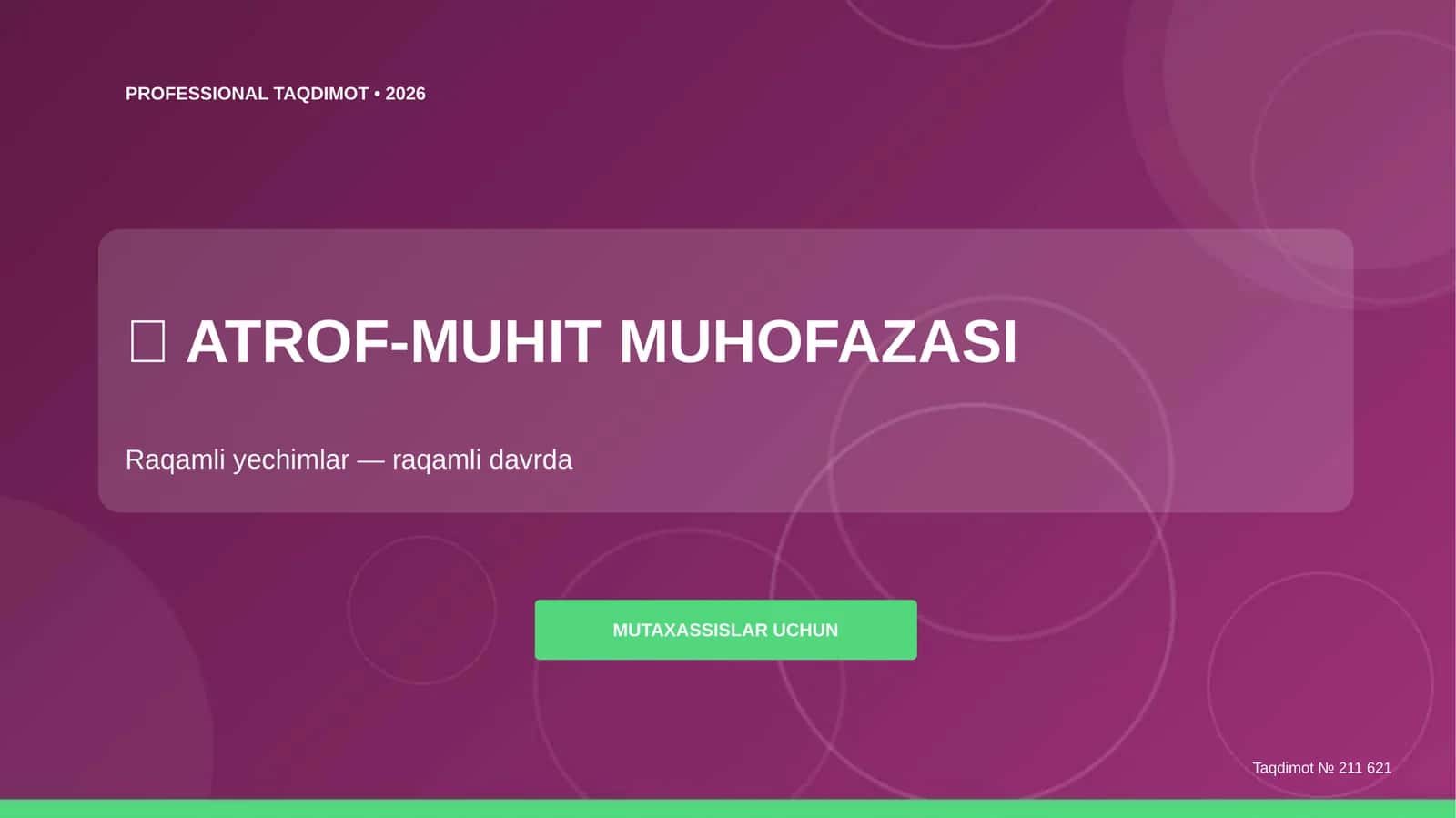 ATROF-MUHIT MUHOFAZASI