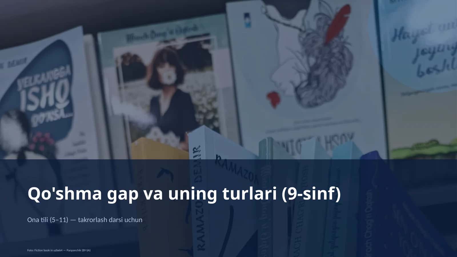 Qo'shma gap va uning turlari (9-sinf)