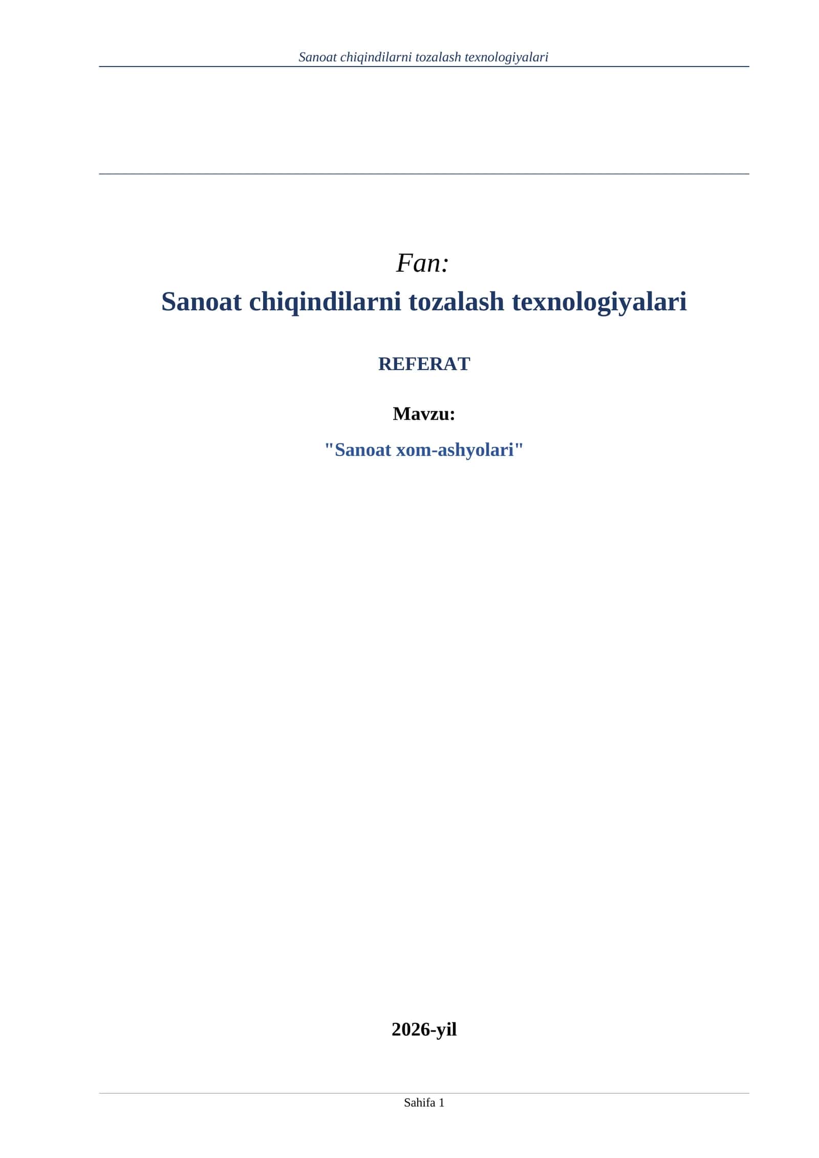 Sanoat xom-ashyolari