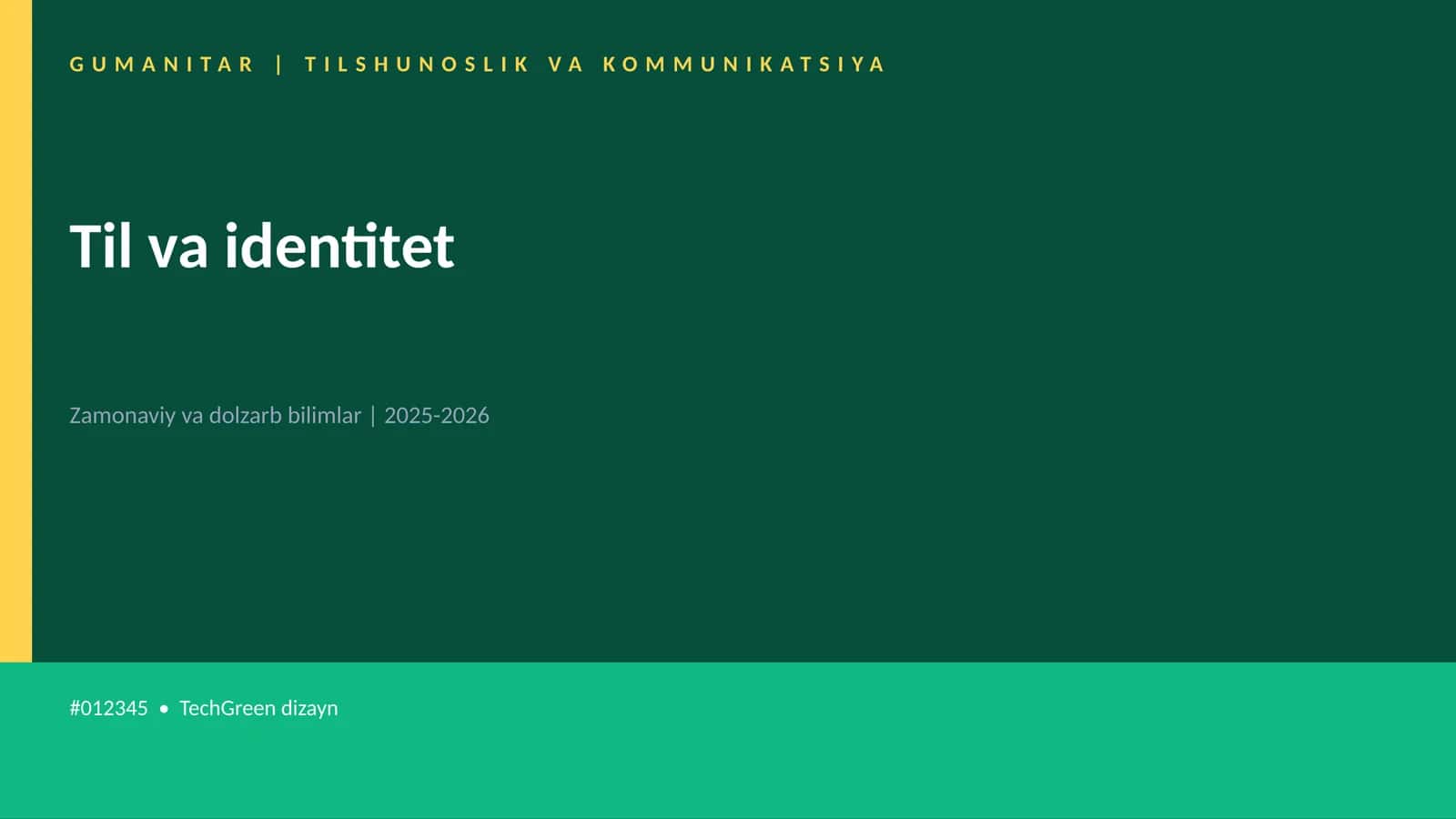 Til va identitet