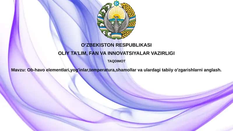 Ob-havoelementlari