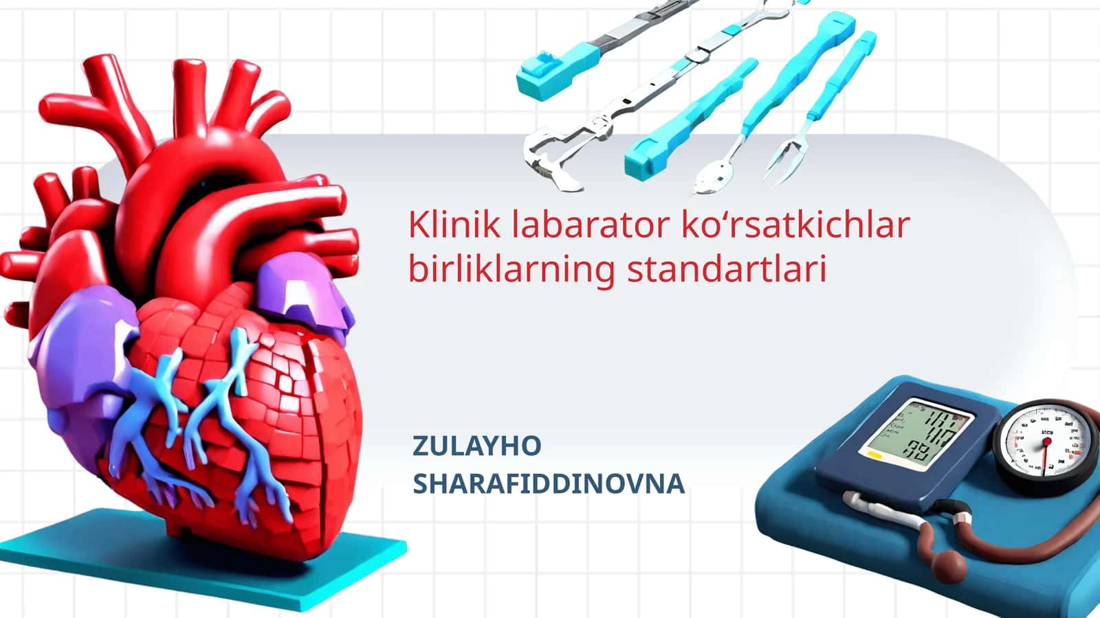 Klinik laboratoriyada foydalaniladigan asosiy birliklar
