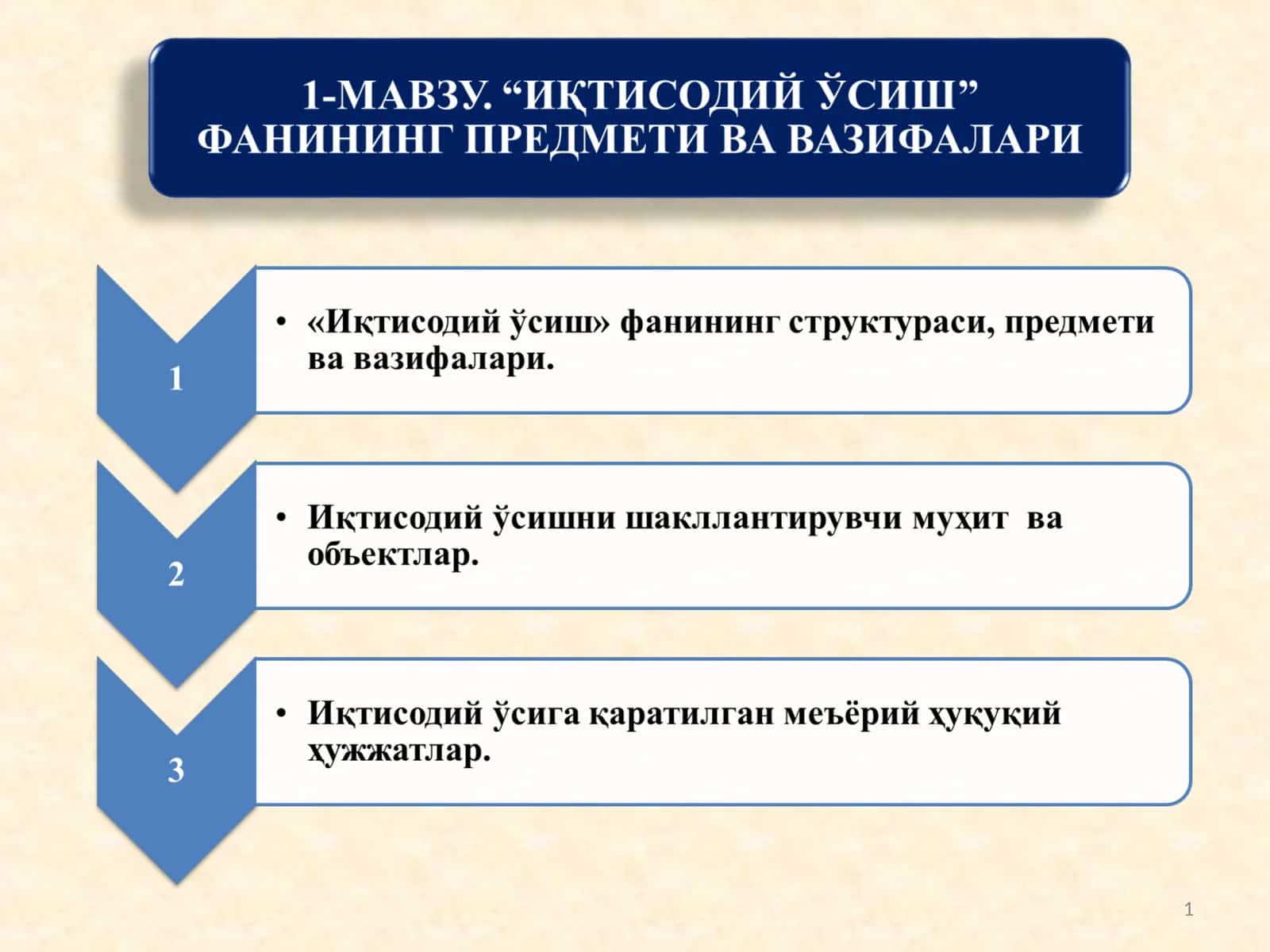 Иқтисодий ўсиш моделлари