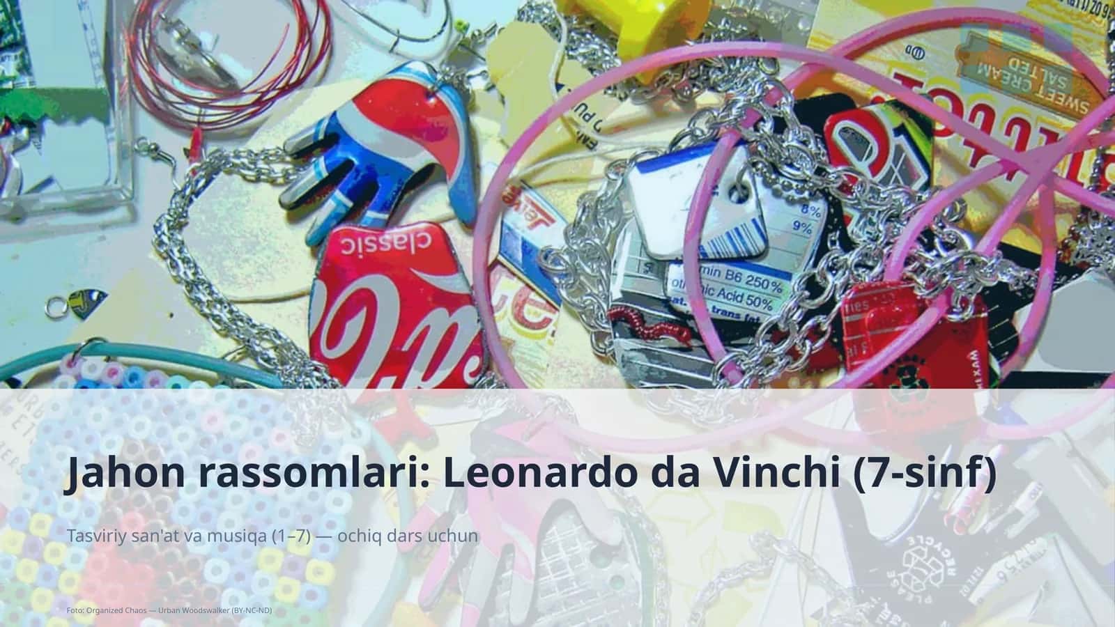 Jahon rassomlari: Leonardo da Vinchi (7-sinf)