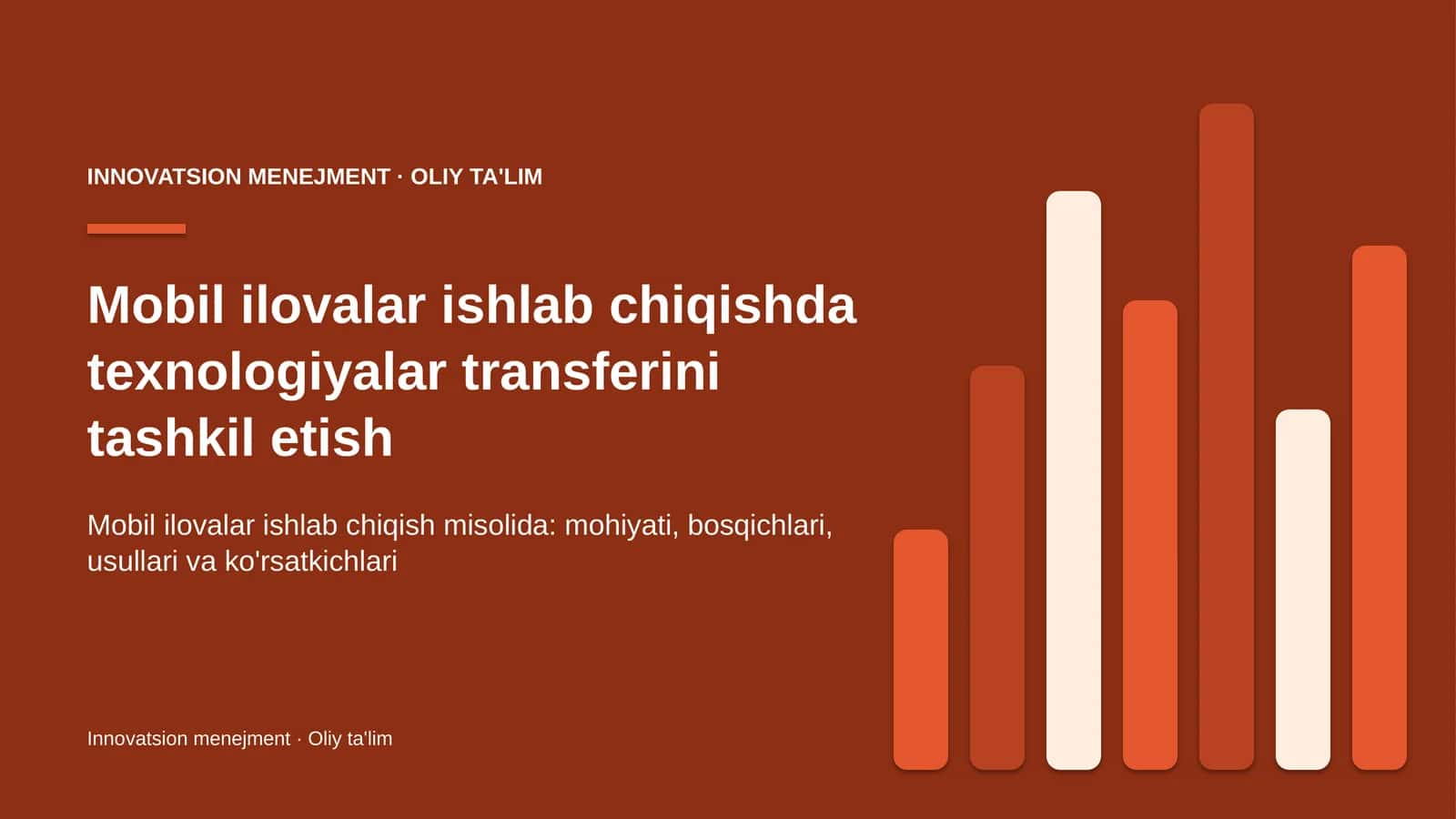 mobil ilovalar ishlab chiqishda texnologiyalar transferini tashkil etish 1296