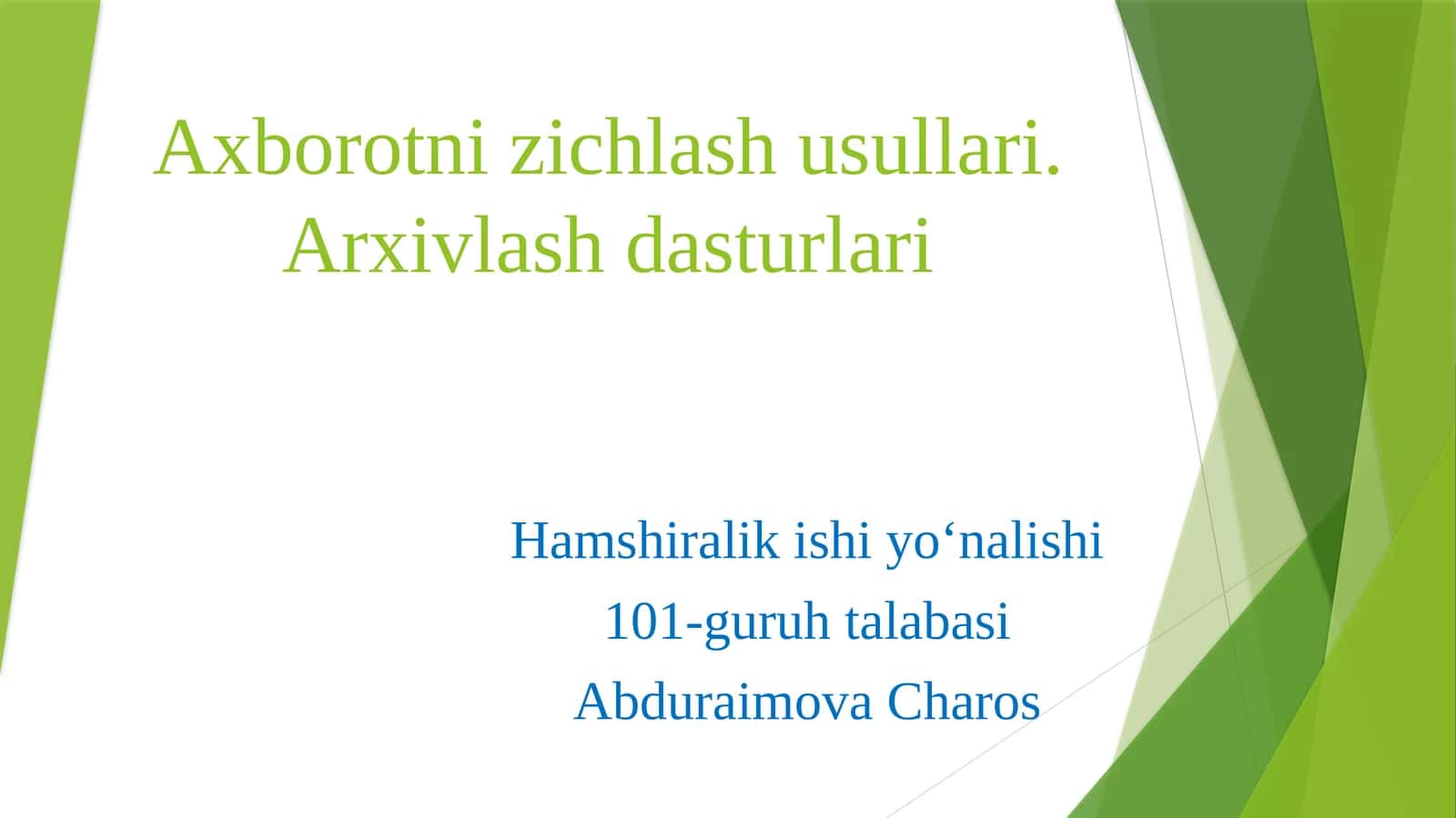 Arxivlash dasturlari