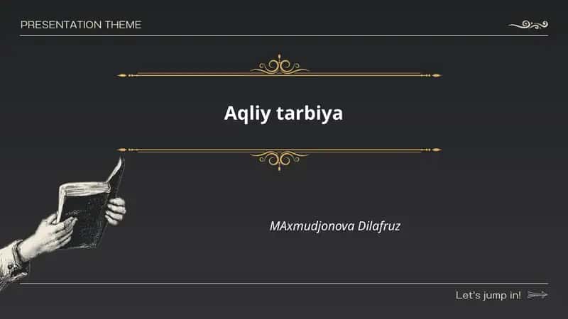 Aqliy tarbiya