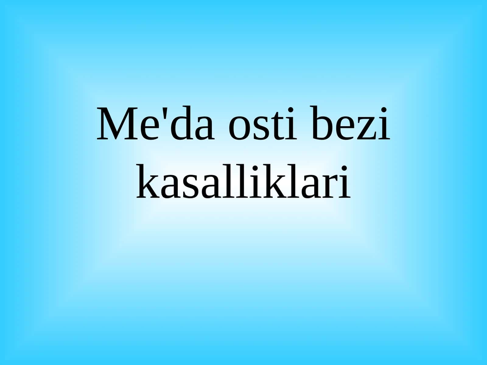 O‘tkir Pankreatit