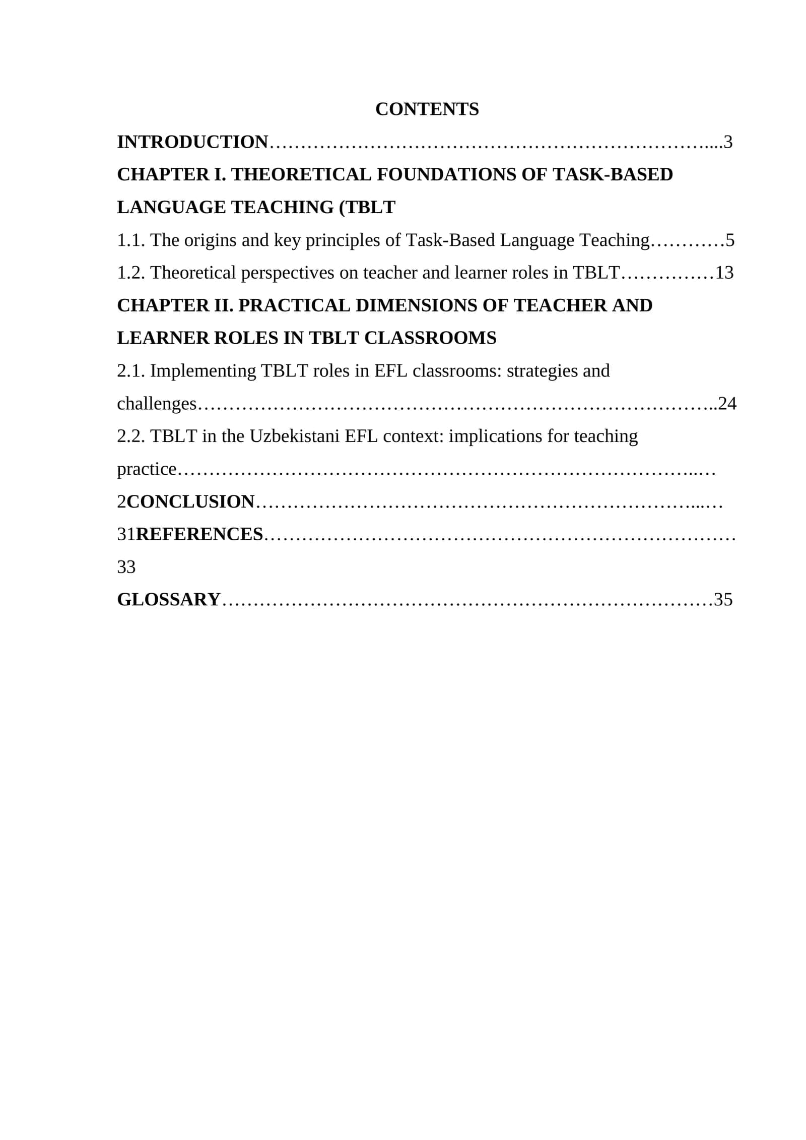 Teacher and learner roles in task-based language teaching (TBLT)
