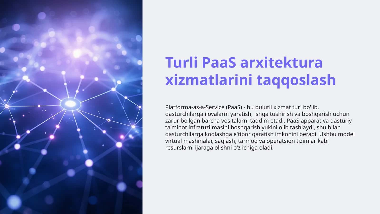 Platforma-as-a-Service (PaaS)