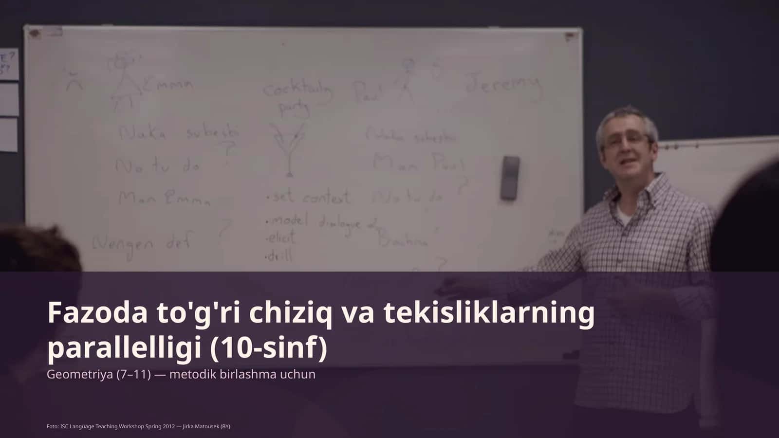 Geometriya (7–11) — metodik birlashma uchun