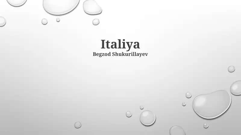 Italiya