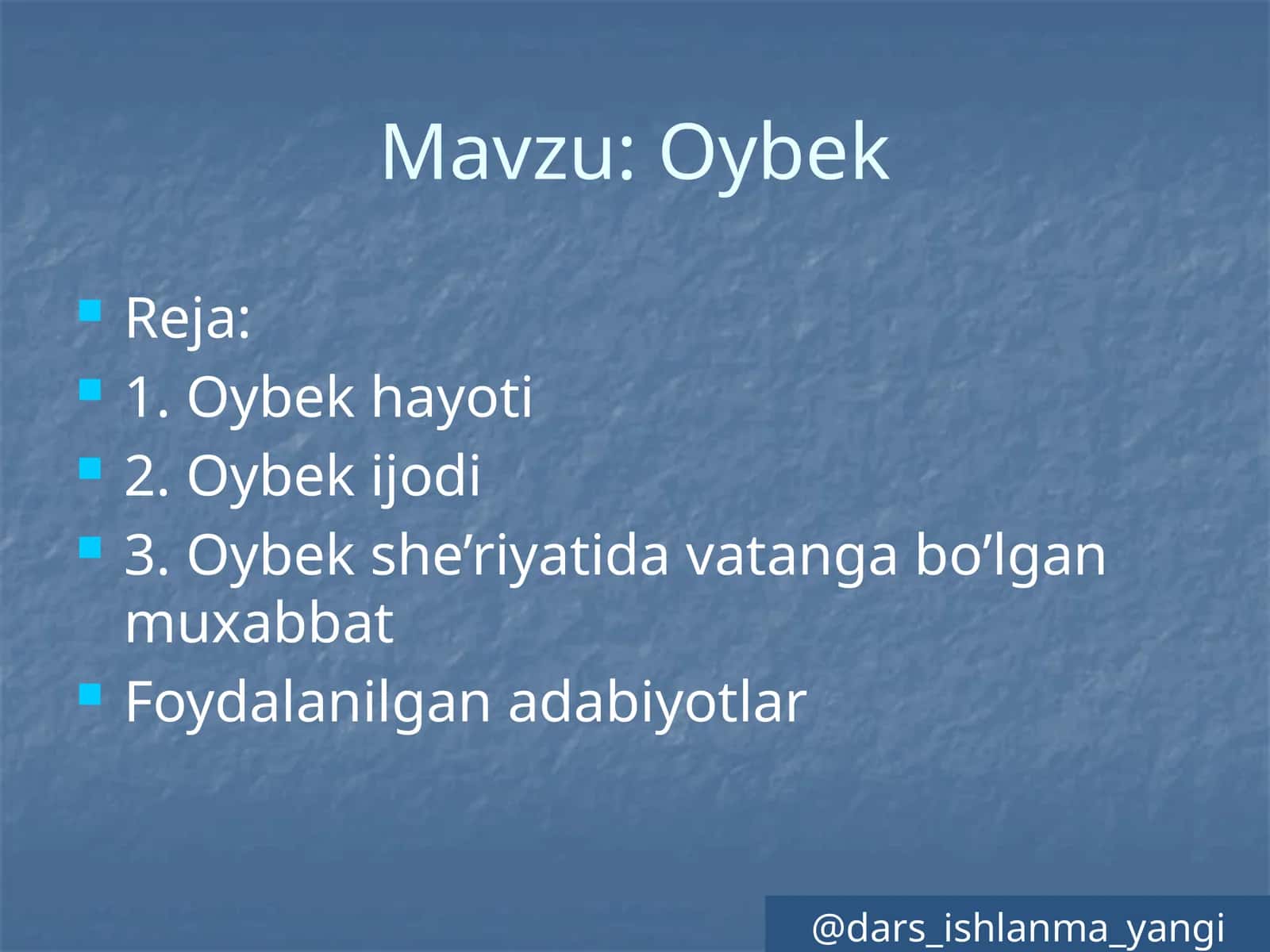 Oybek