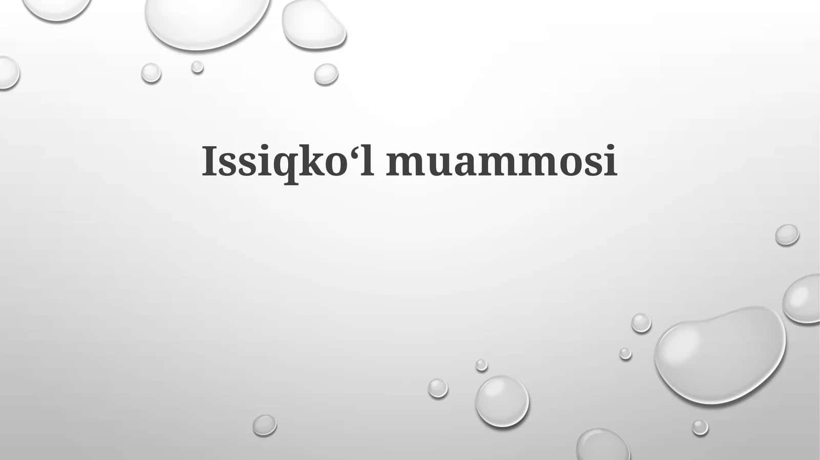 Issiqkoʻlmuammosi