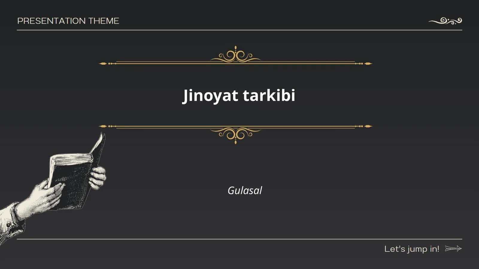 Jinoyat tarkibi
