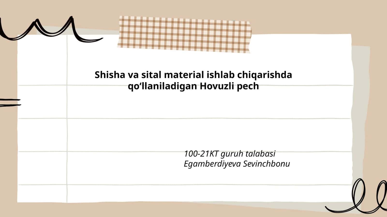 Hovuzli pech ishlab chiqarish