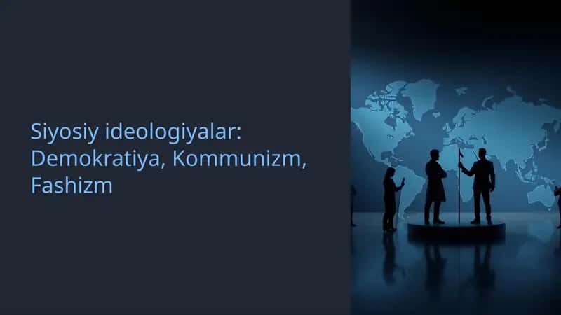 Siyosiy ideologiyalar
