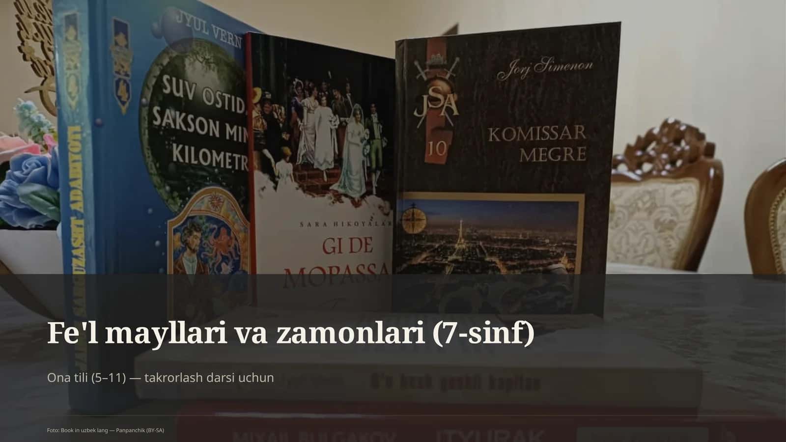 Fe'l mayllari va zamonlari (7-sinf)