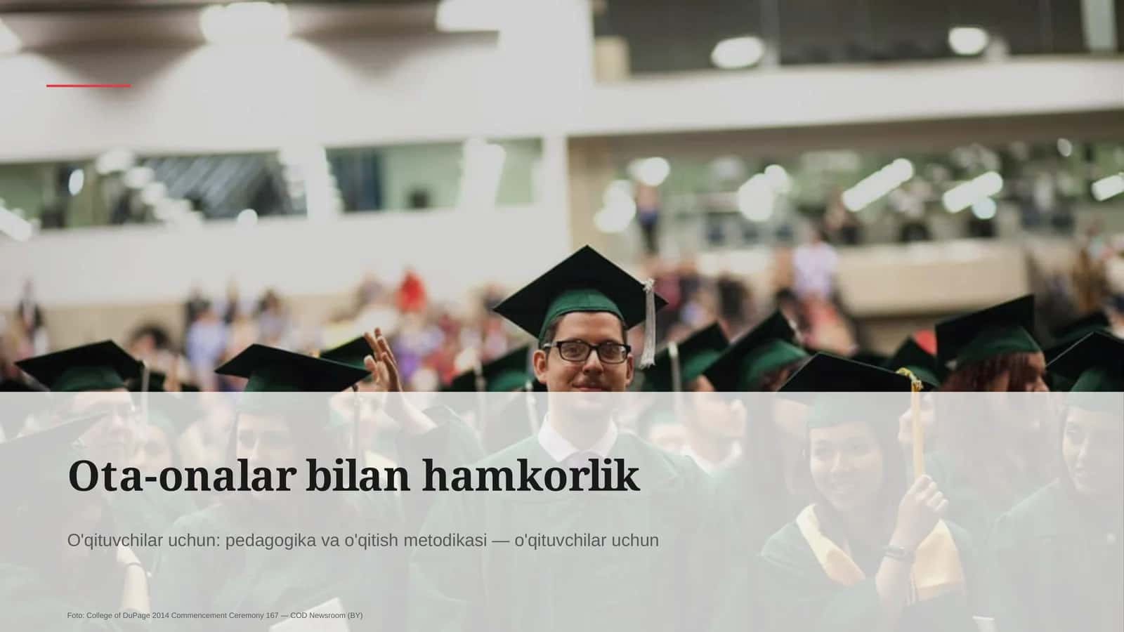 Ota-onalar bilan hamkorlik