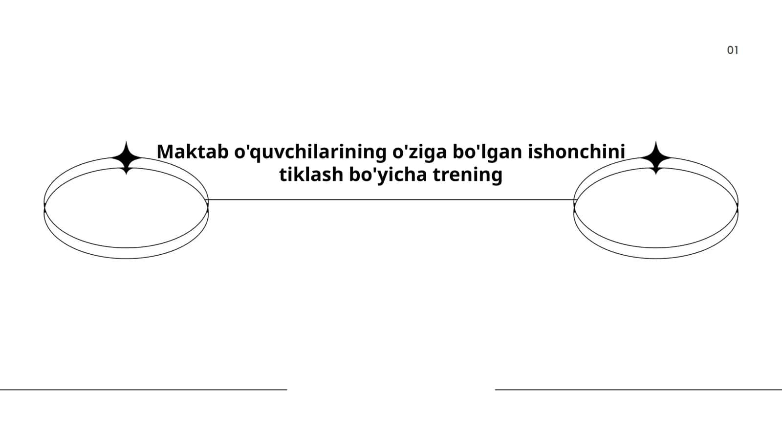 Maktab o'quvchilarining o'ziga bo'lgan ishonchini tiklash bo'yicha trening