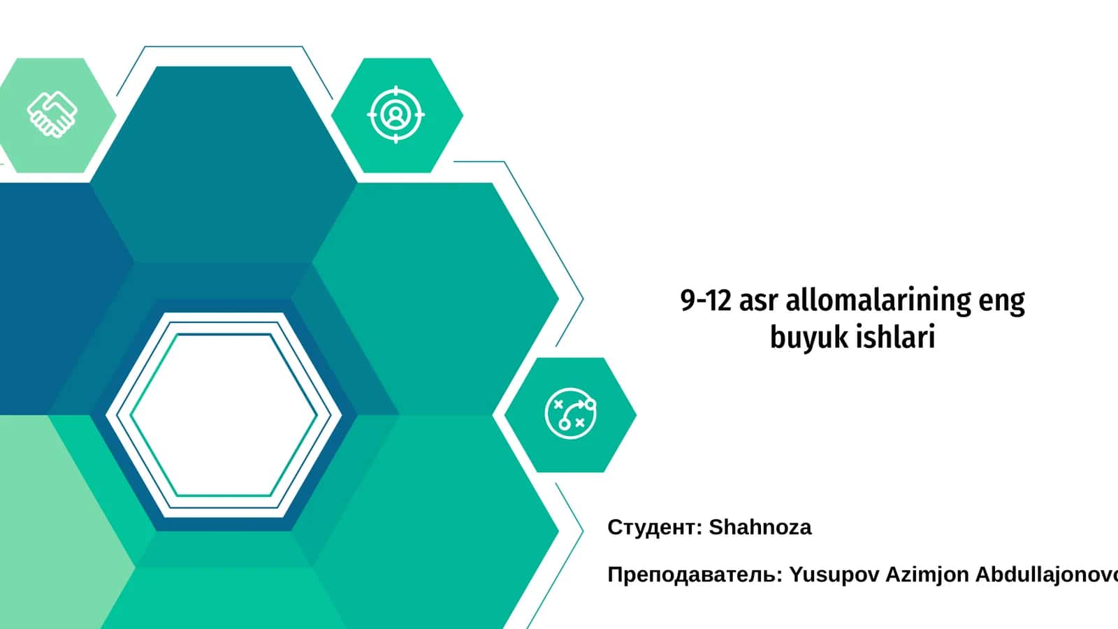 9-12 asr allomalarining eng buyuk ishlari