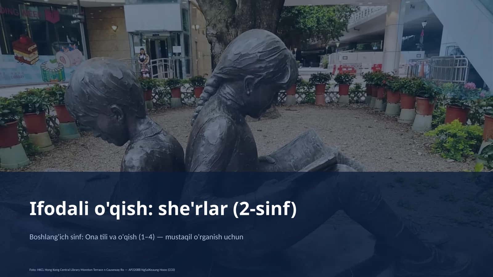 Ifodali o'qish: she'rlar (2-sinf)