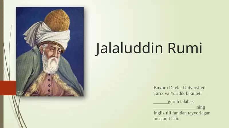Jalaluddin Rumi