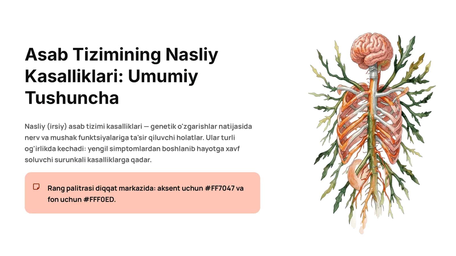 Asab Tizimining Nasliy Kasalliklari: Umumiy Tushuncha
