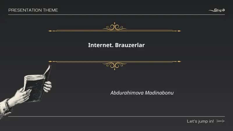 Internet. Brauzerlar
